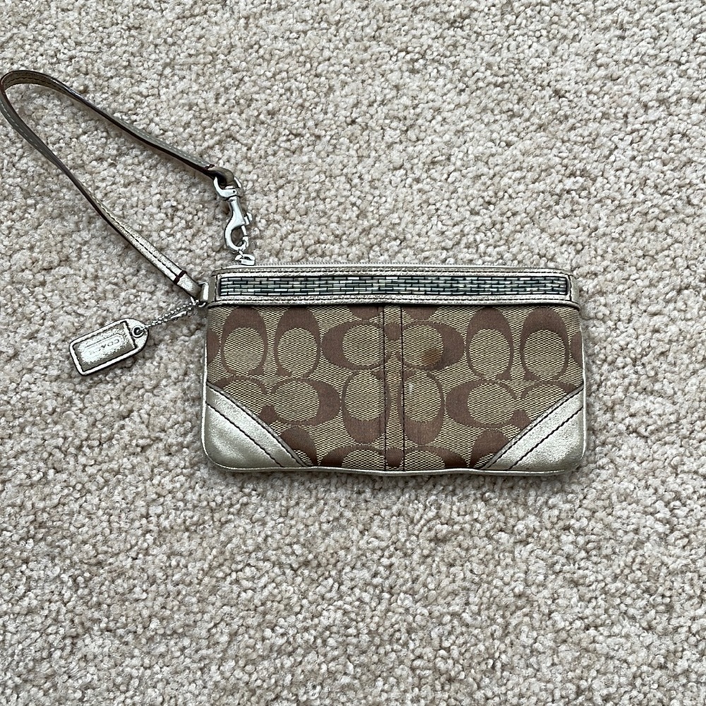 Coach wristlet